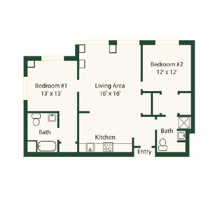 Kaplan-BentleyCommons-paragonvillage-floorplan-twobedroom-layout